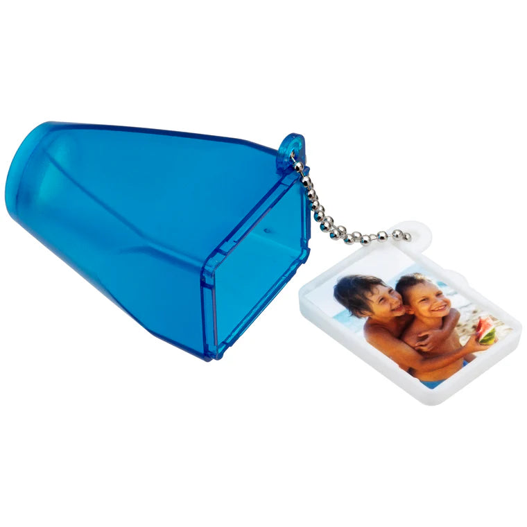 Handmade mini viewer keychain with custom photos